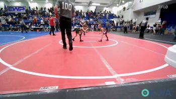 46 lbs Consolation - Emerson Braun, Owasso Takedown Club vs Braylyn Grigg, Tulsa Blue T Panthers