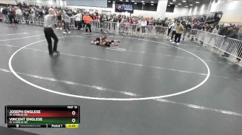 84 lbs Cons. Round 2 - Vincent Englese, St. Charles WC vs Joseph Englese, St. Charles WC