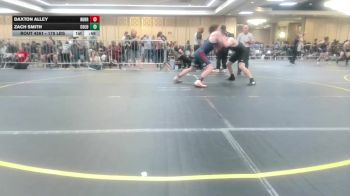 175 lbs Consi Of 64 #2 - Daxton Alley, Hurricane Tigers vs Zach Smith, Columbus