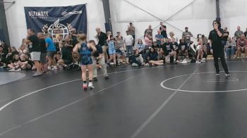 31 lbs Quarterfinal - Marley Dixon, PA West Black - W vs Kayleigh Vest, Wyoming Seminary - W