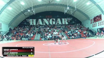 113 lbs Placement (16 Team) - Brady Hammack, Tell City vs Kolby Robinson, Rensselaer Central