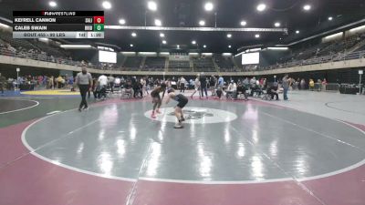 90 lbs Final - Kei'rell Cannon, Salisbury vs Caleb Swain, Bridgeville