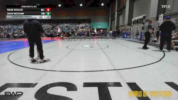 160 lbs Quarterfinal - Race Scalici, Mat Demon Wrestling Club vs Zack McCann, Timpanogos Wrestling