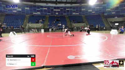 100 lbs Final - Cruz Gannon, Sebolt Wrestling Academy vs Thales Silva, Izzy Style Wrestling