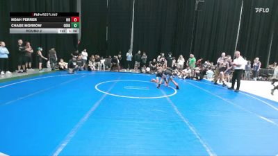 80 lbs Round 2 - Noah Ferrer, Iron Horse Blue vs Chase Morrow, Cordoba Trained