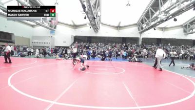 77-J lbs Consi Of 16 #2 - Nicholas Maliarakis, Refinery vs Mason Sawyer, Wrecking Crew Wrestling Academy