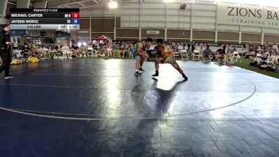215 lbs Michael Carter, Michigan Red vs Jayden Wertz, South Carolina