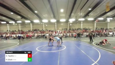 116 lbs Rr Rnd 5 - Hailey Tapaha, Rez WC vs Paisley Elliott, Crowley County