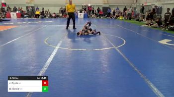 B-50 lbs 5th Place - Jordan Oyola, MI vs Westen Davis, WV