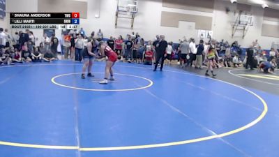 190-207 lbs Champ. Round 3 - Shauna Anderson, Team Idaho Wrestling Club vs Lilli Marti, Sandpoint High School Wrestling