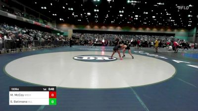 130 lbs Consi Of 8 #2 - Makenzi McCoy, Wasatch vs Silei Batimana, Hillcrest