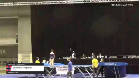 Brooklyn Chapman - Individual Trampoline, 3TI - 2021 USA Gymnastics Championships