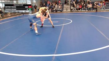 149 lbs Champ. Round 2 - Keyton Young, Colorado Mesa University vs Trason Oehme, Air Force