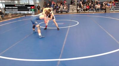 149 lbs Champ. Round 2 - Keyton Young, Colorado Mesa University vs Trason Oehme, Air Force