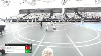 69 lbs Quarterfinal - Gage Southwick, Level Up ES vs Hogan Rice, Minion Black