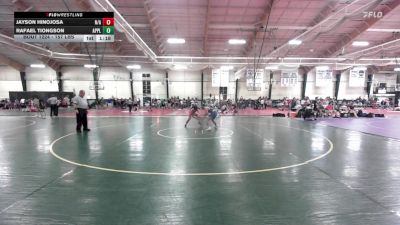 157 lbs Consi Of 8 #1 - Jayson Hinojosa, N/a vs Rafael Tiongson, Apple Wrestling Academy