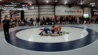 70 kg Champ. Round 1 - Owen McMullen, Bishop McCort High School Wrestling vs Noah Tocaben, Long Island RTC - LIRTC