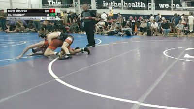 128 lbs Rr Rnd 2 - Tavin Shaffer, Superior Wrestling - HSC vs R.J. Beighley, LAW - HSC