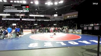 106 lbs Champ. Round 2 - Laedyn Mills, White River vs Austin Erickson, Zillah