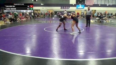 145 lbs 3rd Place Match - Luisa Meade, Prairie, Cedar Rapids vs Callum Wu, Iowa City Liberty