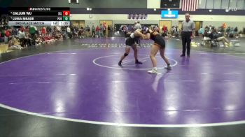 145 lbs 3rd Place Match - Luisa Meade, Prairie, Cedar Rapids vs Callum Wu, Iowa City Liberty