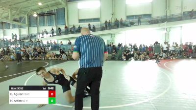 156 lbs Consi Of 8 #1 - David Aguiar, Fswc vs Hunter Artim, No Mercy WC