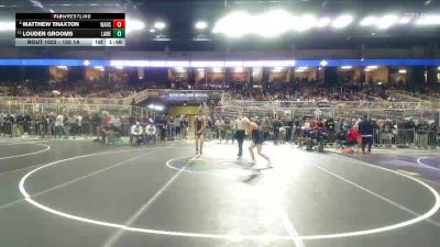 120 1A Champ. Round 1 - Louden Grooms, Lake Weir vs Matthew Thaxton, Wakulla Hs