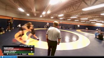 160 lbs Cons. Round 2 - Alex Koyle, Champions Wrestling Club vs Ryker Church, Riverton Wolf Pack