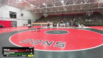 149 lbs Cons. Round 4 - Phu Le, Sacramento City College vs Brian Dryer, Rio Hondo