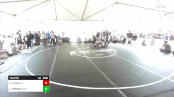 150 lbs Round Of 64 - Toby Lucas, Silverback WC vs Luke Kessler, Dark Horse Wrestling