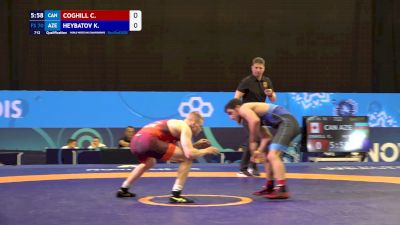 70 kg Qualif. - Cole Coghill, Canada vs Kanan Heybatov, Azerbaijan