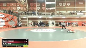 106 lbs Quarterfinal - Max Banta, Sugar Salem High School vs Lukas Arneson, Challis
