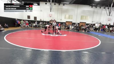 190 lbs Round Of 16 - Jacob Steinhorn, Greenwich vs Jacob Beiler, Enfield