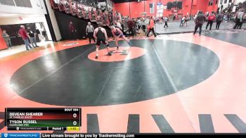 195 lbs Cons. Round 3 - Tyson Russel, CLEVELAND (TN) vs Devean Shearer, St. Charles (EAST)