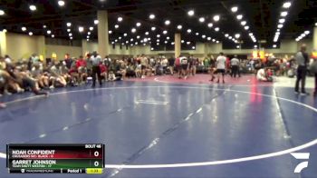 126 lbs Quarters & 3rd Wb (32 Team) - Garret Johnson, Team Shutt Weston vs Noah Confident, Crusaders WC- Black