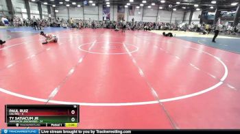 100 lbs Rd# 8- 12:30pm Saturday Final Pool - Ty Satiacum Jr, Agression Legionaries vs Paul Ruiz, Cali Red