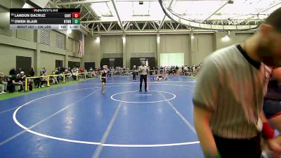 106 lbs Consi Of 16 #2 - Landon DaCruz, Canton vs Owen Blair, Newtown