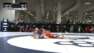 97 lbs Quarters - Josef Rau, Titan Mercury Wrestling Club (TMWC) vs Orry Elor, New York Athletic Club