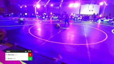 69 lbs Semifinal - Trey Merkley, Uintah Wrestling vs Luke Autin, Backyard Brawlers