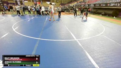 215 lbs Cons. Round 3 - Garrett Waefler, Wisconsin vs Hunter Reno, Jr Viking Wrestling Club