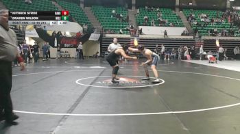 1A-4A 215 Cons. Round 4 - Kittrick Stroe, Randolph vs Draken Wilson, Wilson