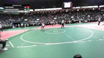 120 lbs Champ. Round 2 - Coalton Maynard, DWA vs Jack Jastal, LAC3