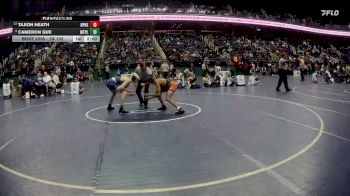 2A 132 lbs Champ. Round 1 - Cameron Gue, Mt Pleasant vs Tajion Heath, North Pitt High School