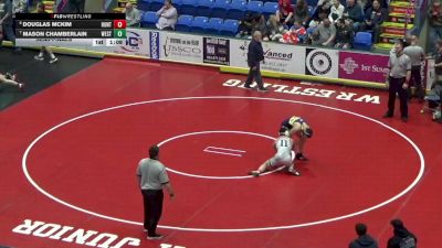172 lbs Semifinal - Douglas McKim, Huntingdon vs Mason Chamberlain, West Chester Henderson