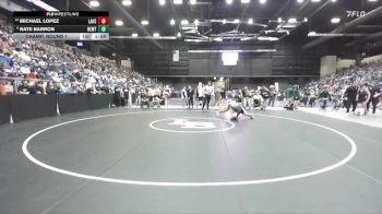 150 lbs Champ. Round 1 - Nate Barron, Newton vs Michael Lopez, Lansing HS