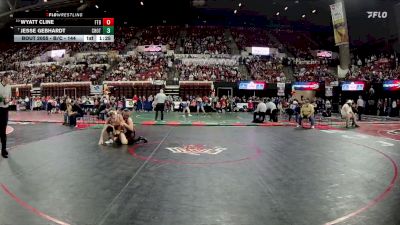 Champ. Round 1 - Jesse Gebhardt, Choteau vs Wyatt Cline, Fort Benton