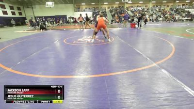 174 lbs Champ. Round 2 - Jackson Sapp, Missouri Valley vs Jesus Guiterrez, Missouri Valley