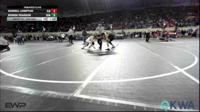 120 lbs Semifinal - Darrell Compton, Elgin Wrestling vs Bowen Pearson, Scrap Yard Training