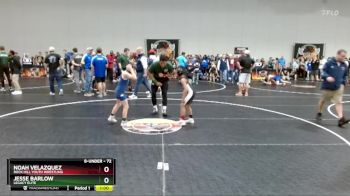 72 lbs Semifinal - Jesse Barlow, Legacy Elite vs Noah Velazquez, Rock Hill Youth Wrestling