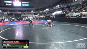 7A 138 lbs Cons. Round 2 - Max Bell, James Clemens HS vs John Wallace Baxley, Prattville